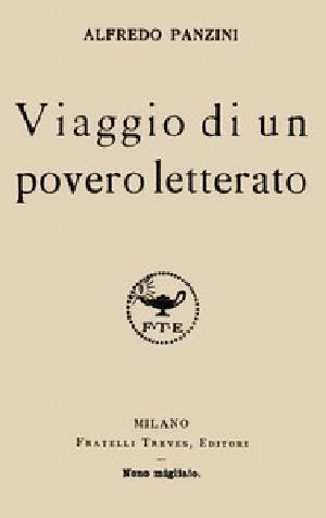 [Gutenberg 42347] • Viaggio di un povero letterato